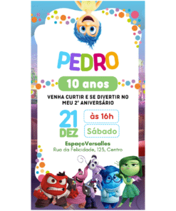 🔹 Convite Divertidamente 2 🔹 Convite Divertidamente para editar grátis 🔹 Convite Divertidamente em branco 🔹 Convite de aniversário Divertidamente 2 🔹 Convite Divertidamente Canva