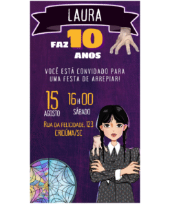 Convite Vandinha