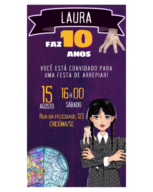 Convite Vandinha