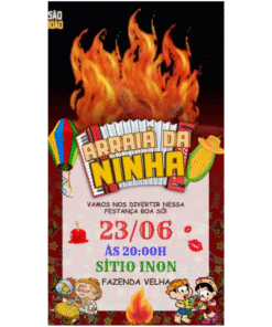 Convite de Festa Junina –