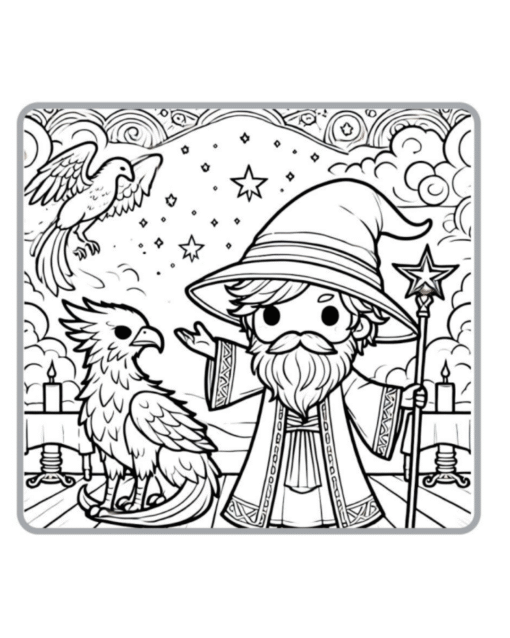 Livro de Colorir Harry Potter em PDF - Imagem 2