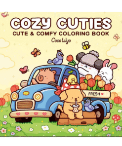 Livro de Colorir em PDF – Coco Wyo: Cozy Cuties