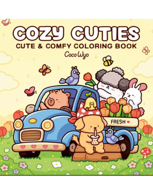 Livro de Colorir em PDF – Coco Wyo: Cozy Cuties