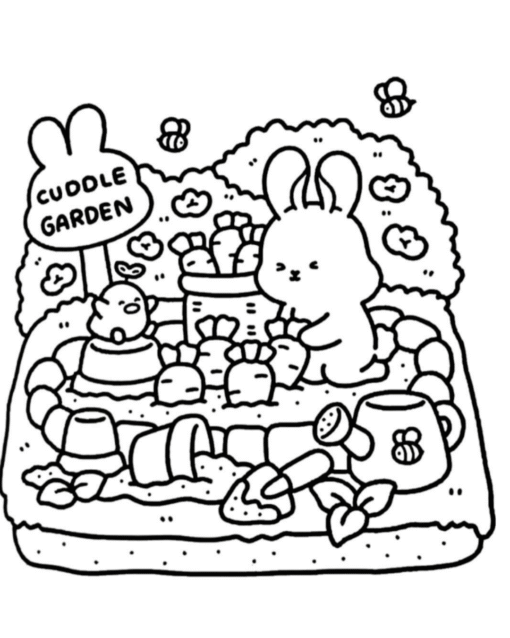 Livro de Colorir em PDF – Coco Wyo: Cozy Cuties - Imagem 2