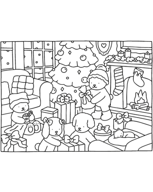 Livro Bobbie Goods – Christmas (PDF para Imprimir e Colorir!) - Imagem 2
