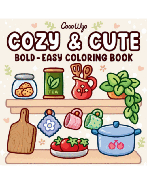 Baixe Grátis Livro Para Colorir Cozy Cute PDF