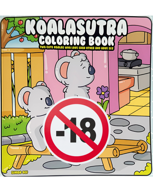 Livro de Colorir Adulto Koalasutra - conviteclub.com