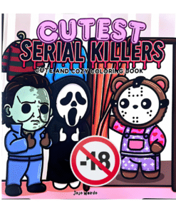 Livro de Colorir Serial Killers Cut