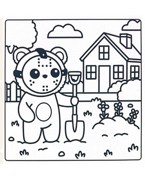 Livro de Colorir Serial Killers Cut - Imagem 3