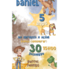 convite Toy Story para editar