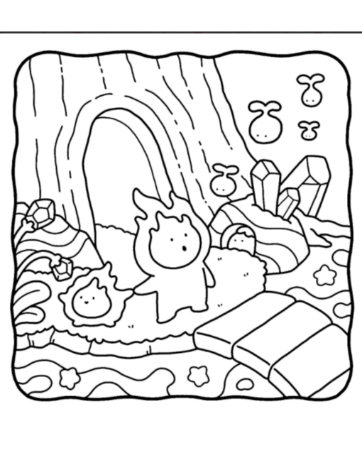 Lala Friends Livro de Colorir - Imagem 3