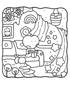 Lala Friends  Livro de Colorir