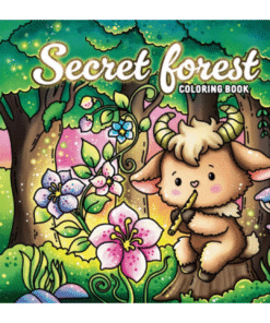 Secret Forest Livro de Colorir