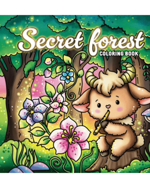 Secret Forest Livro de Colorir