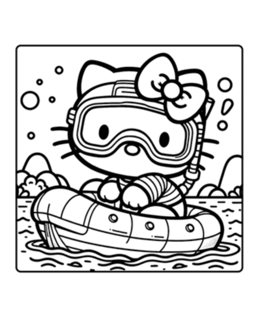 250 Desenhos Para Colorir Personagens Sanrio - Imagem 5