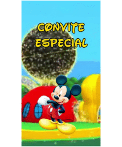 convite do Mickey