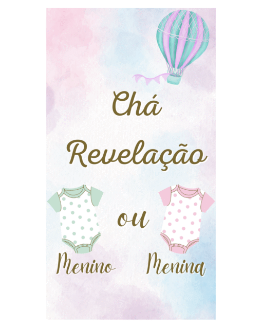 Convite Chá Revelação