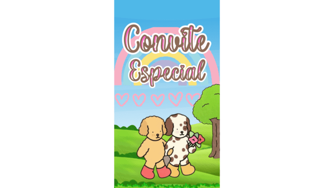 convite de aniversário infantil