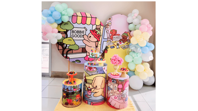 decoração de festa de aniversário