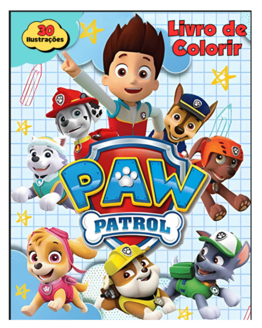 Patrulha Canina para colorir