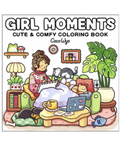 Girl Moments Coloring Book em PDF –