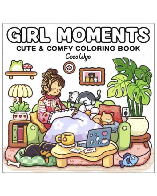 Girl Moments Coloring Book em PDF –