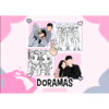 desenhos de doramas para colorir