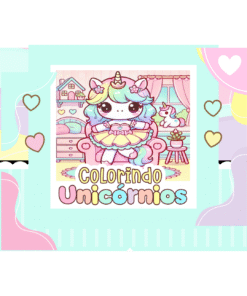 unicornio para colorir