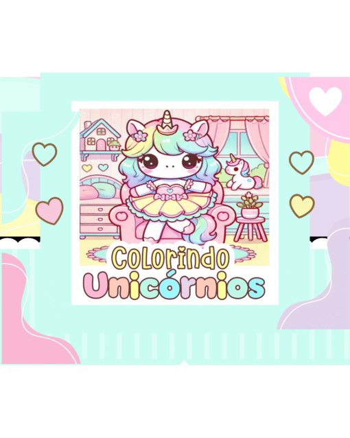 unicornio para colorir