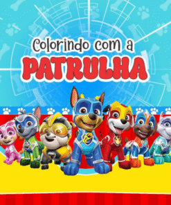Livro de Colorir Patrulha Canina em PDF