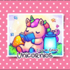 Livro de Colorir Unicórnios em PDF