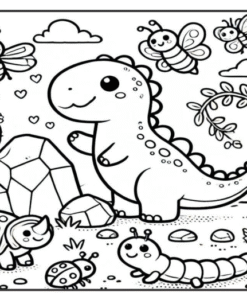 dinossauro para colorir