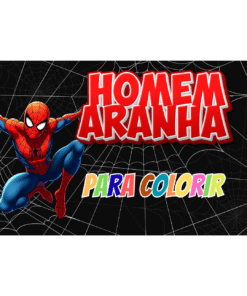 Homem Aranha Para Colorir​