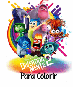 Divertidamente para Colorir