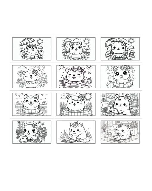 Mini Chaveiro Capivara PDF - Imagem 5