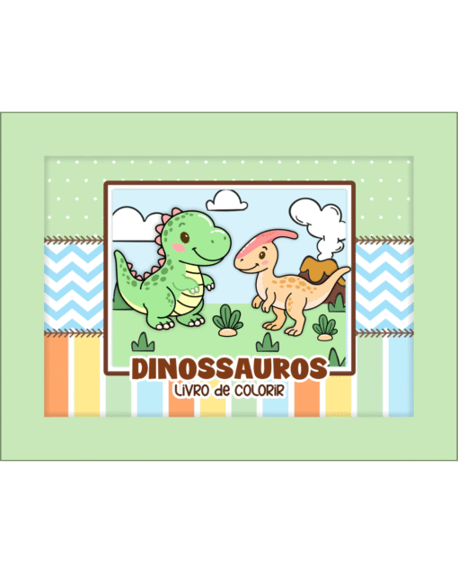 Mini Livro Chaveiro Dinossauros PDF - Imagem 6