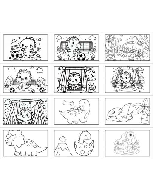 Mini Livro Chaveiro Dinossauros PDF - Imagem 5