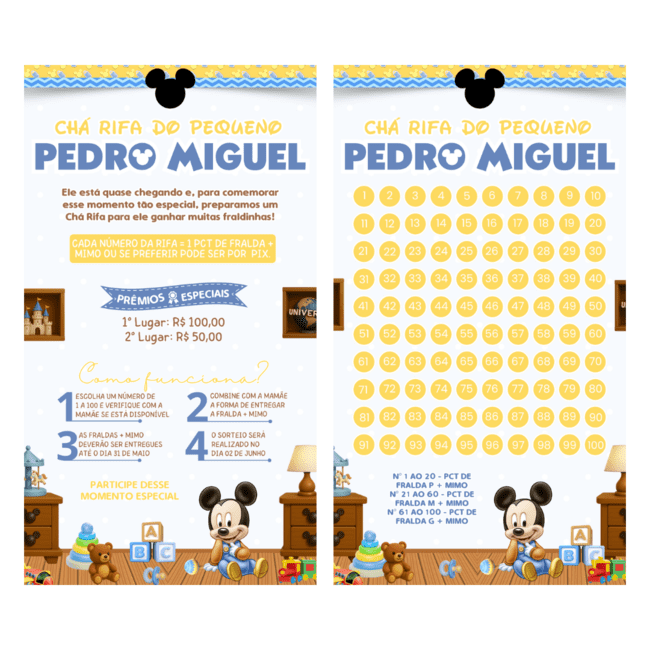 18. CHÁ RIFA DO MICKEY 