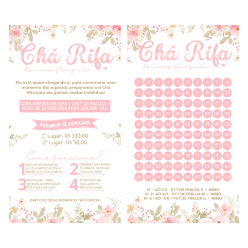 Chá Rifa Para Editar