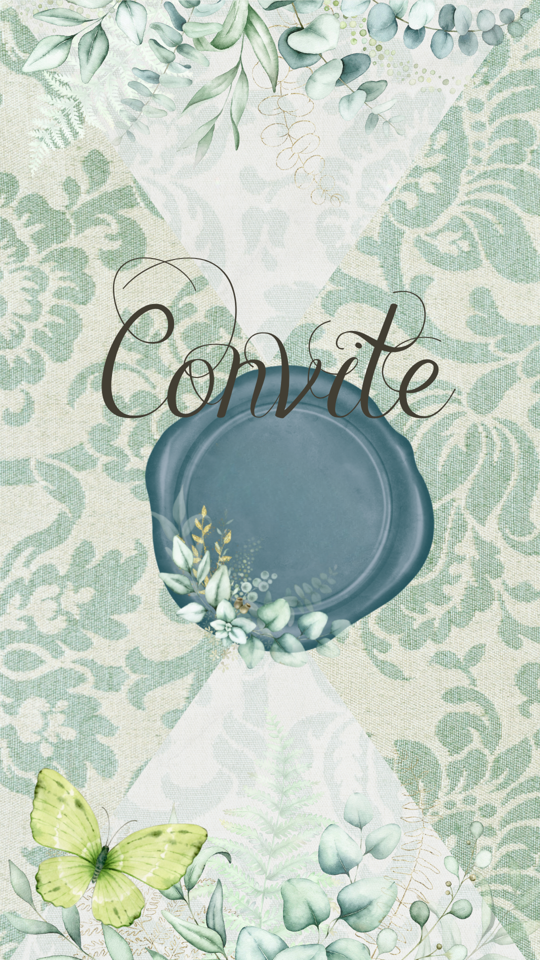 Convite de Casamento Olivia e Daniel