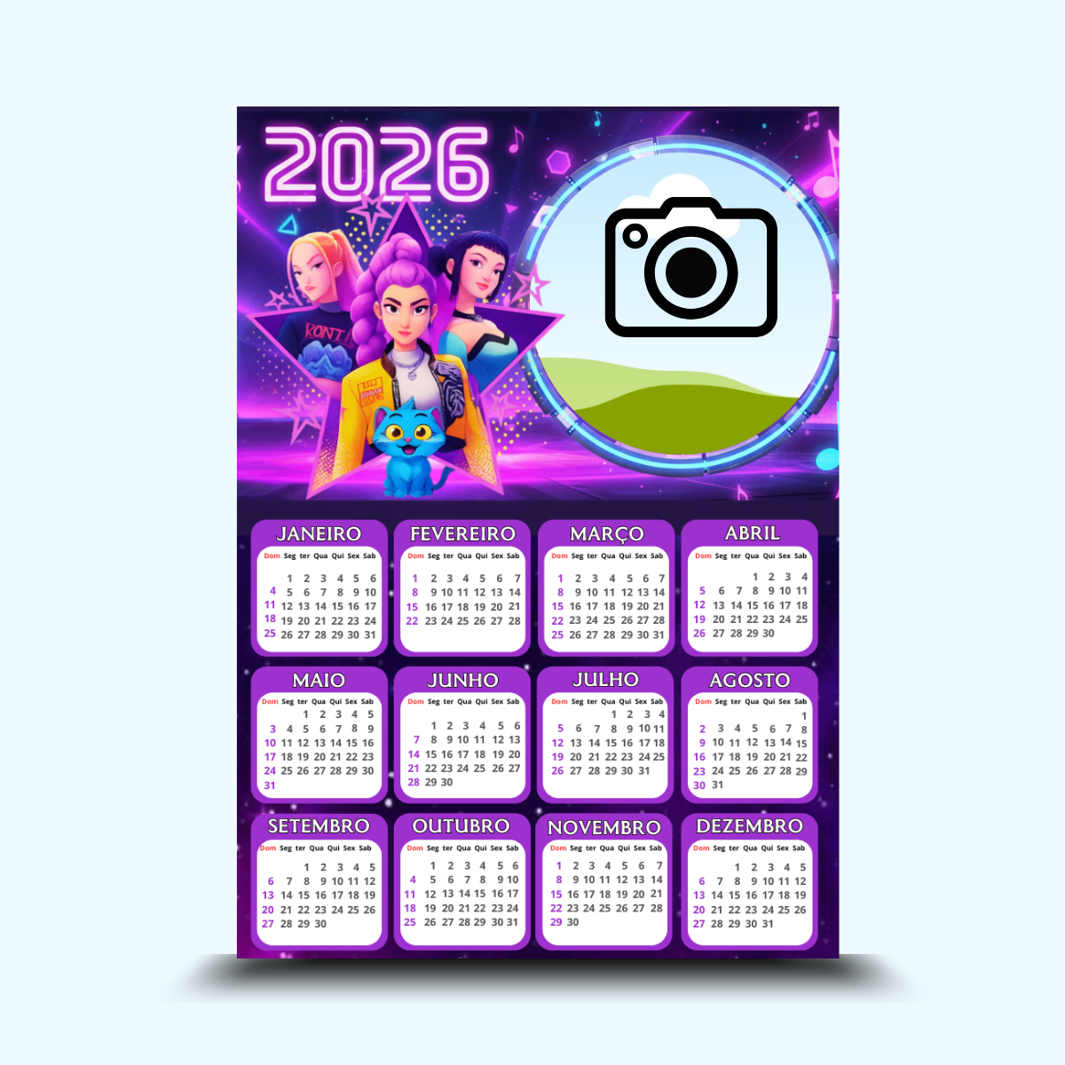 Pack Ultimate Calendários 2026 - Imagem 2