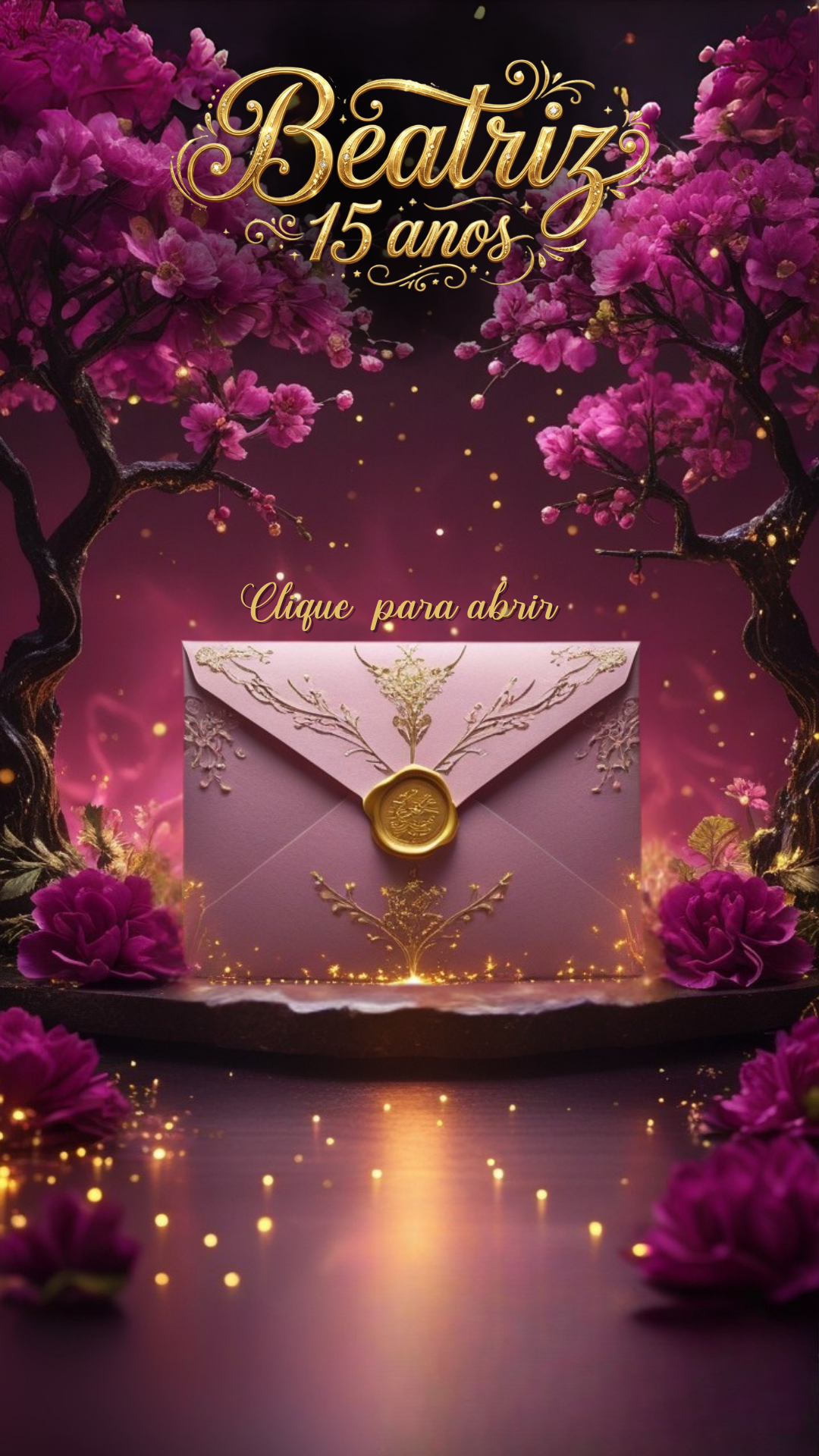 Capa Beatriz 15 anos