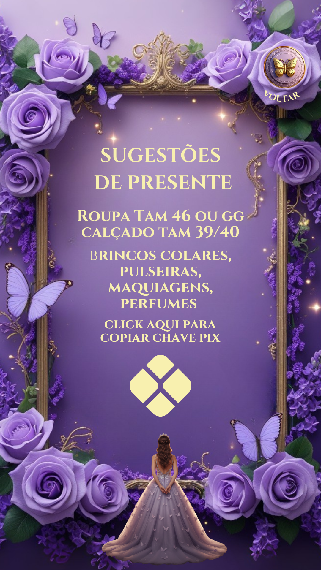 Sugestões de presentes